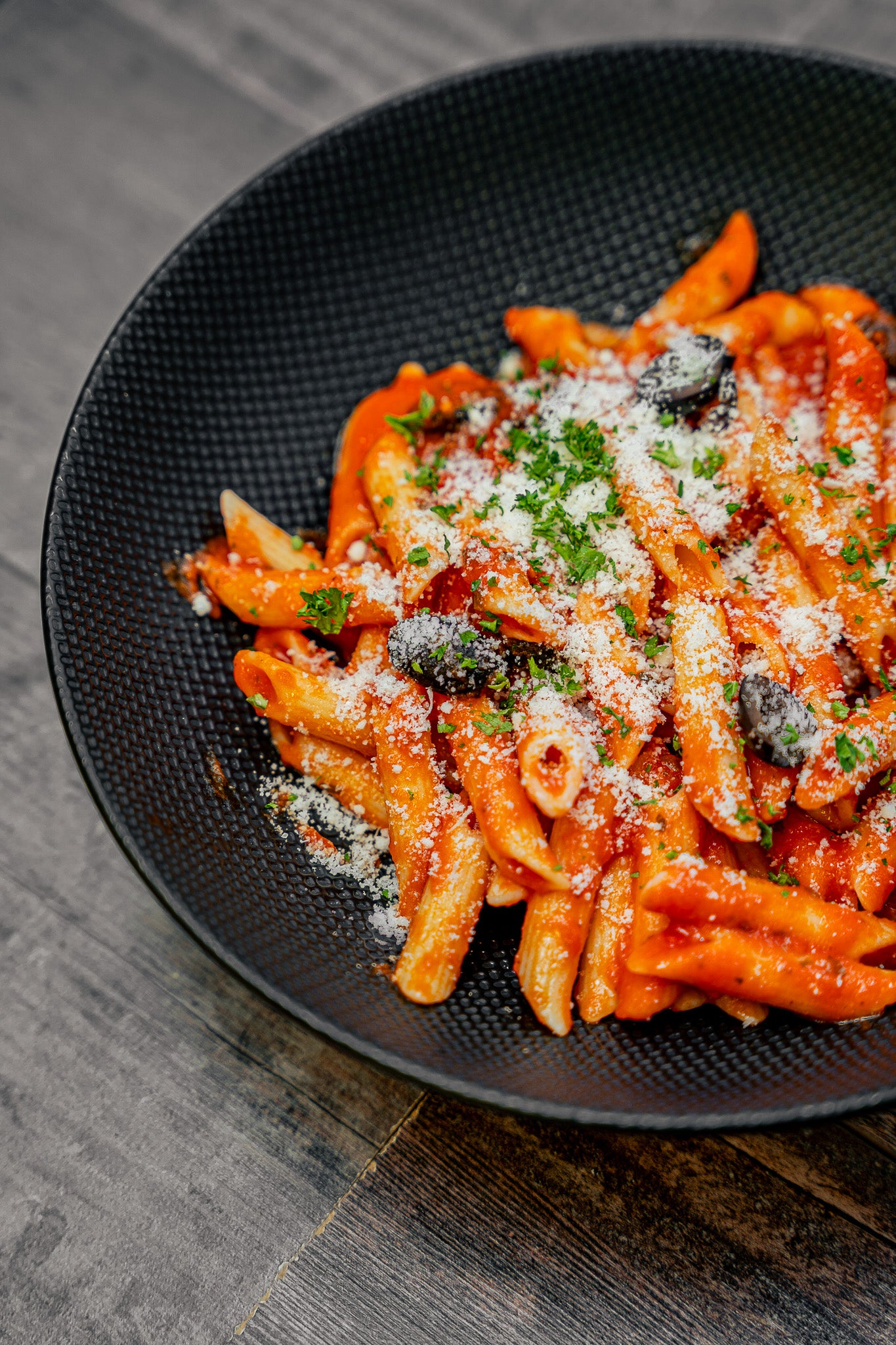 Pâtes arrabiata
