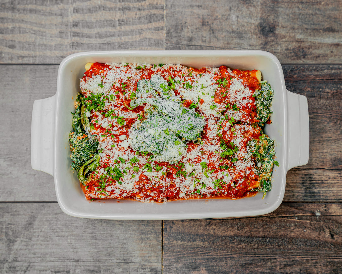 Cannelloni Epinard-Ricotta