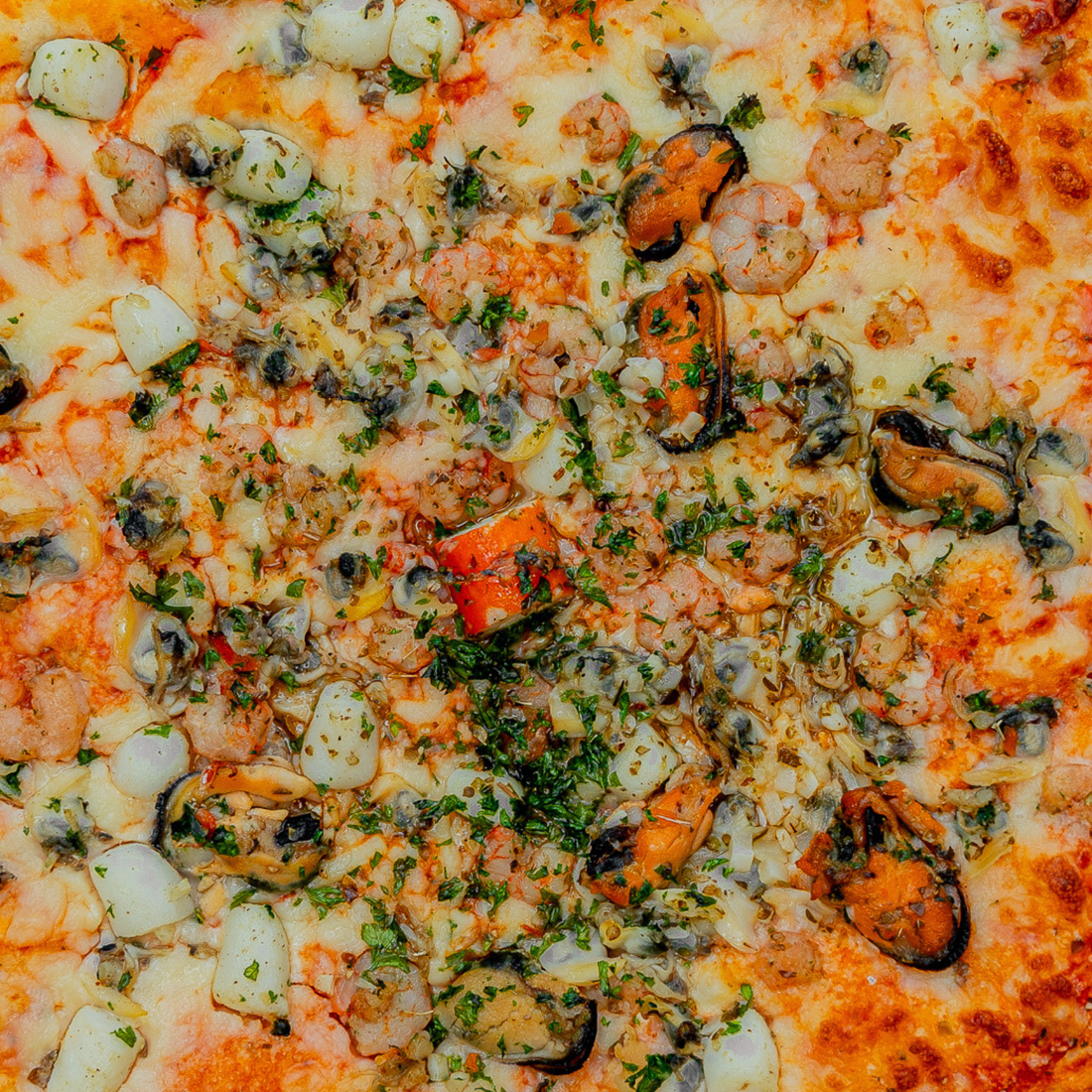 Platine de Pizza Fruits de mer (60x40cm)