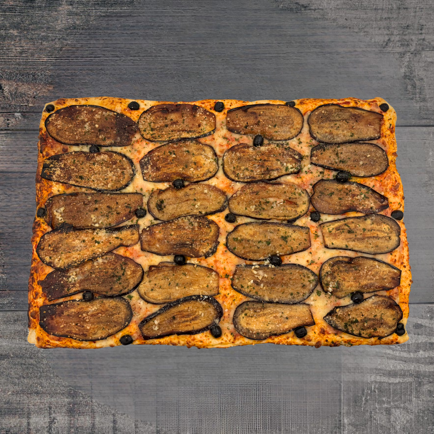 Platine de Pizza Aubergines (60x40cm)