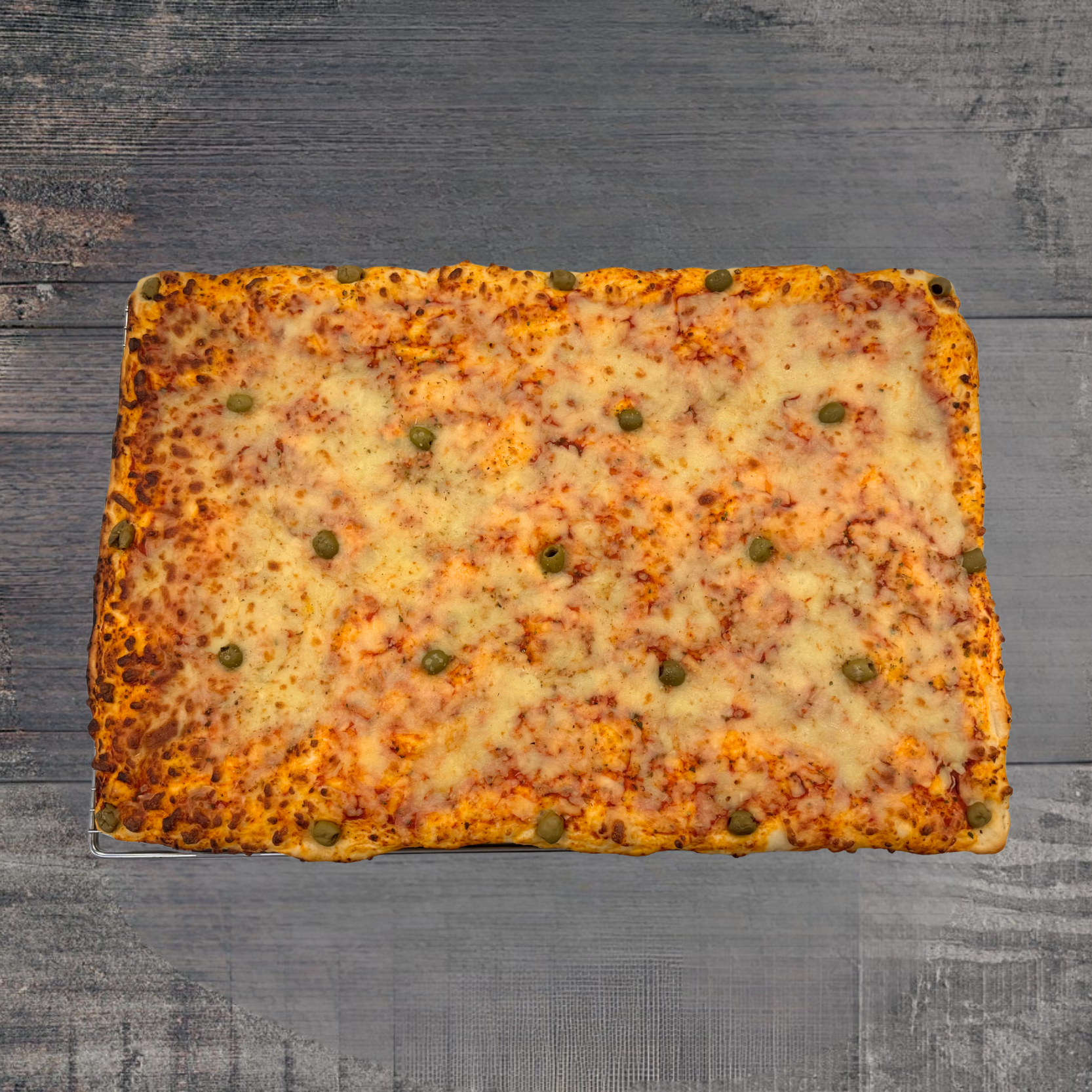 Platine Pizza Margherita (60x40cm)